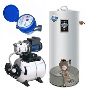 Ohřívače vody - bojlery - vodárny - vodoměry